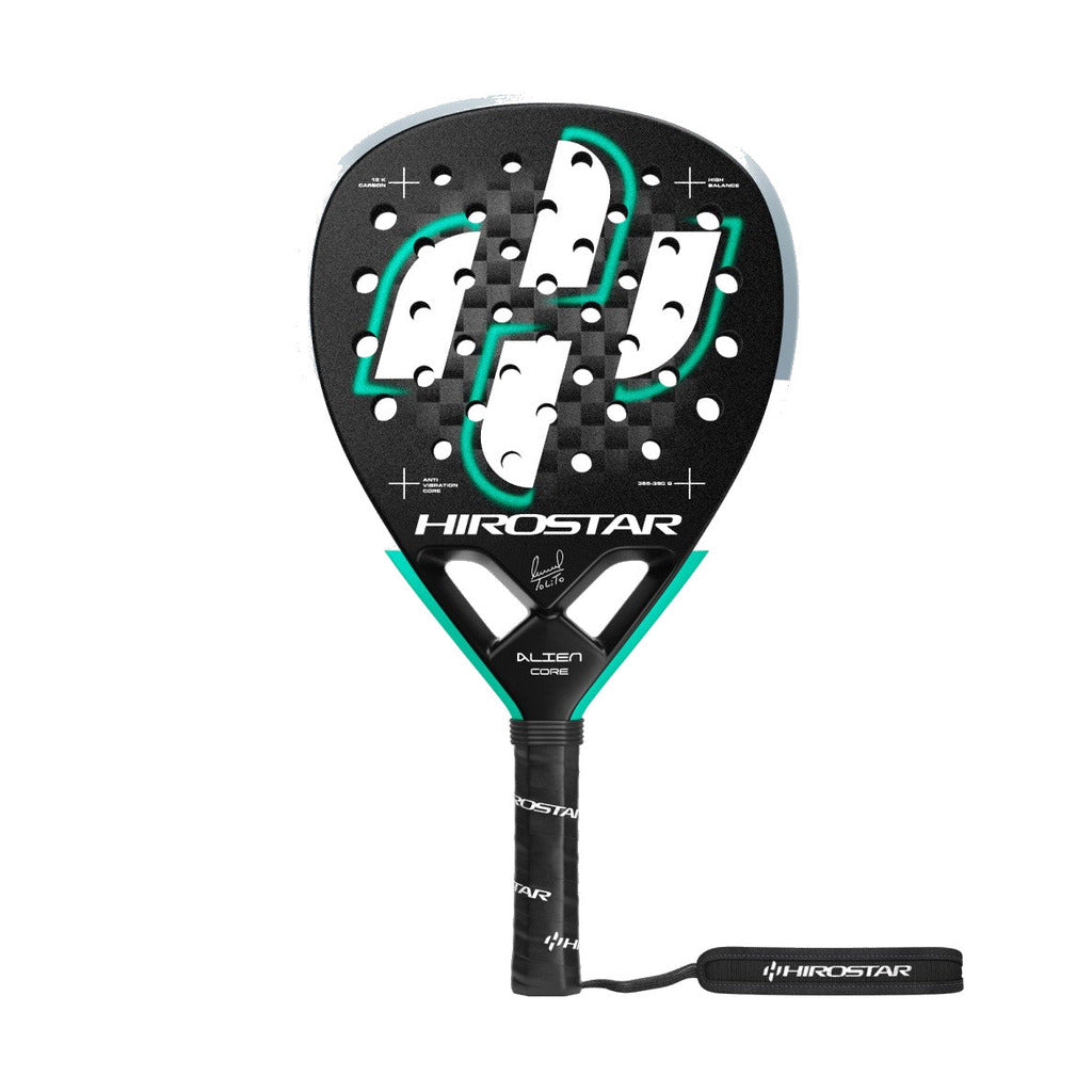 Hirostar Alien Core 26 Padel Racket - Tolito Aguirre