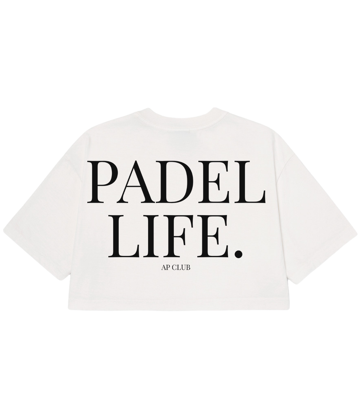 AP Club PADEL LIFE. Women's Cropped Tee