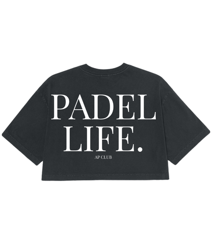 AP Club PADEL LIFE. Women's Cropped Tee