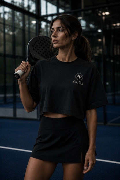 AP Club PADEL LIFE. Women's Cropped Tee, view 8