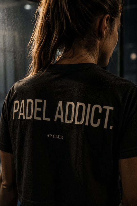 AP Club Women's Padel Addict Crop Tee