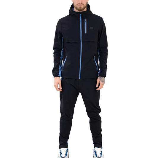 SS26 Versatility Tracksuit - Black/Airforce