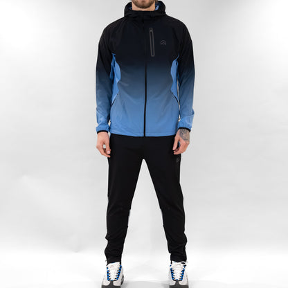 SS26 Gradient Jacket - Black/Airforce