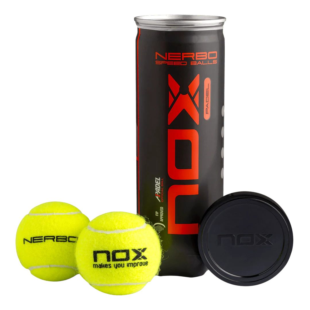 NERBO Padel Balls | 3-ball canister