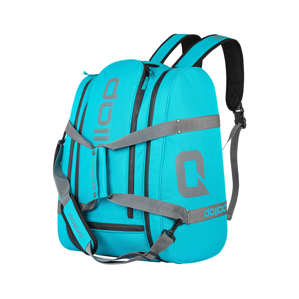 Pallap Mid Racket Bag 2.0 Cyan Blue Black