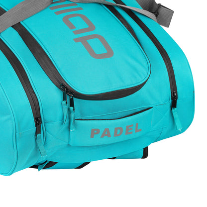 Pallap Mid Racket Bag 2.0 Cyan Blue Black