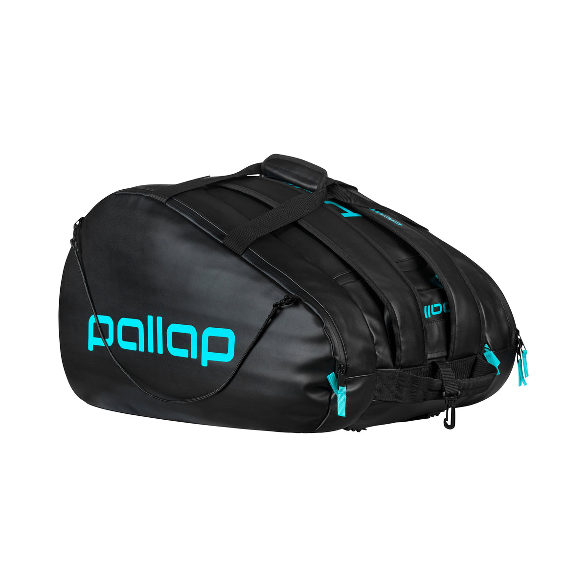 Pallap Pro Racket Bag Cyan Blue Black