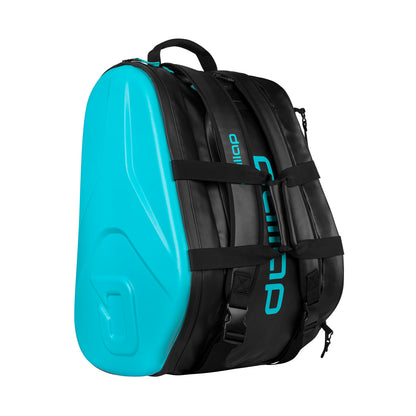 Pallap Pro Racket Bag Cyan Blue Black