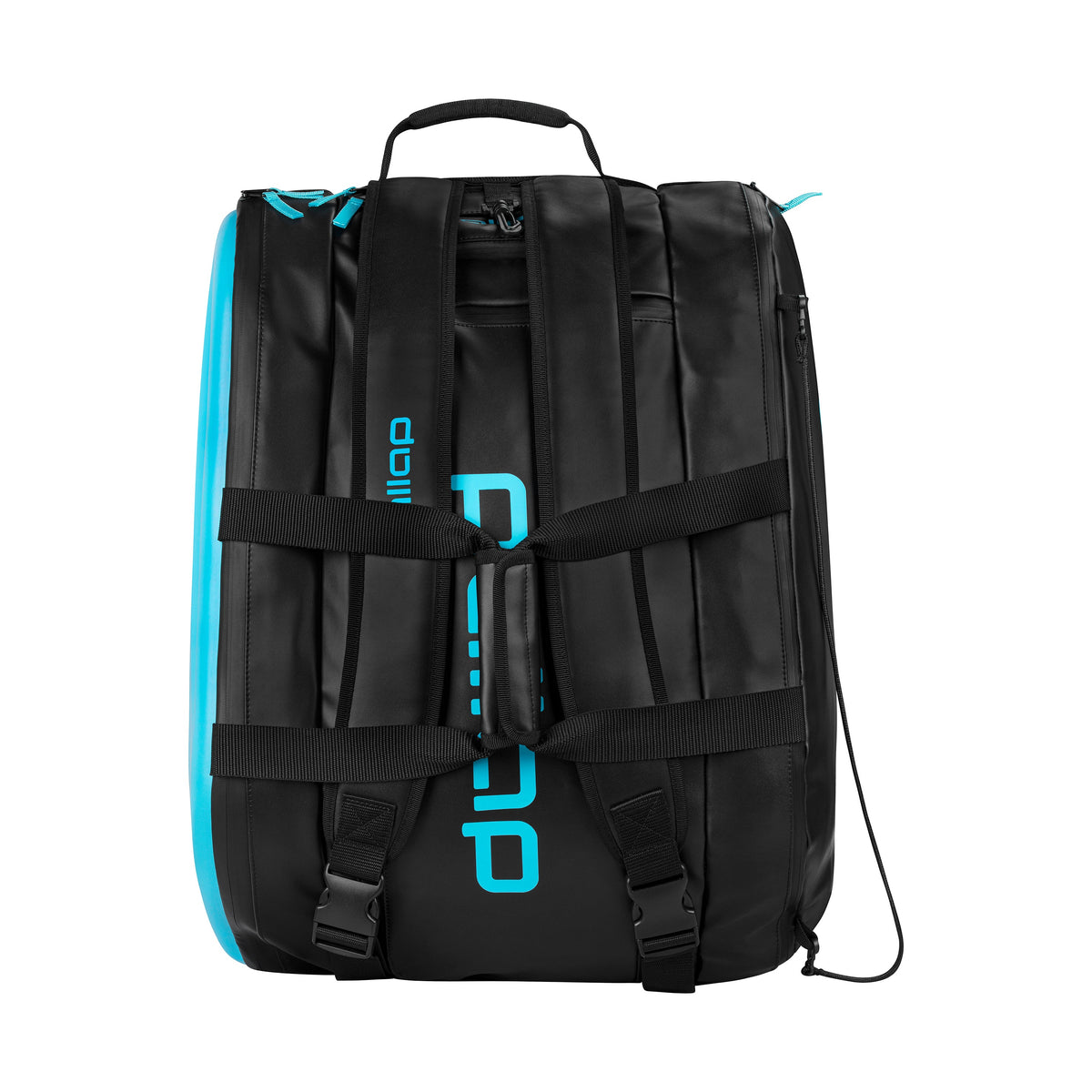 Pallap Pro Racket Bag Cyan Blue Black
