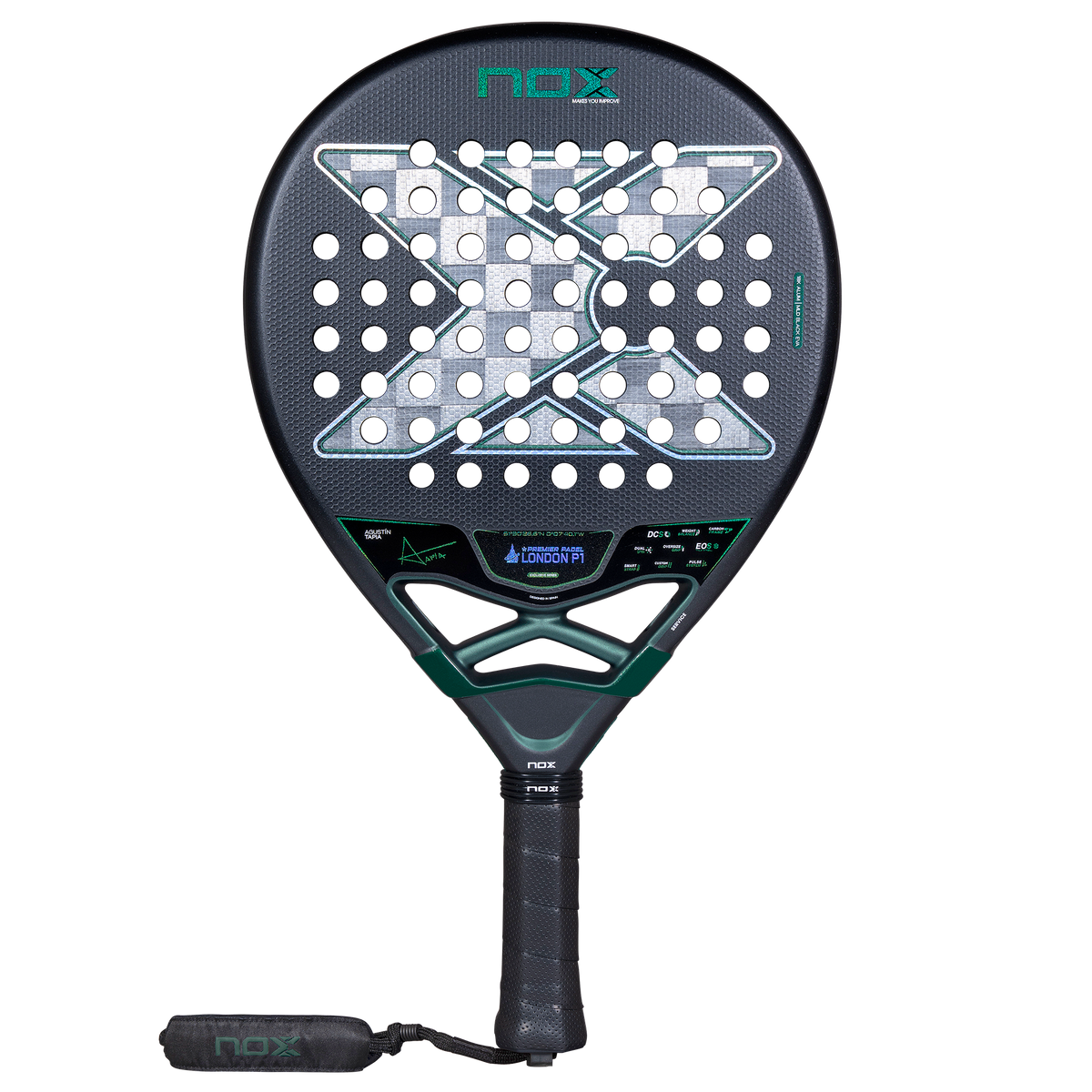 Nox AT10 Genius 18K Alum London P1 Exclusive Edition Padel Racket (2026)