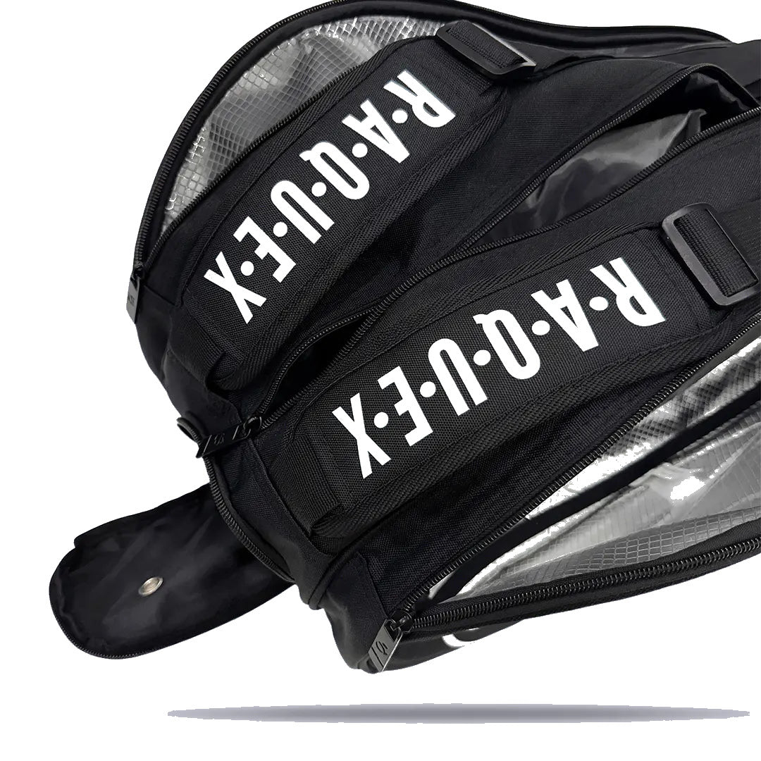 Raquex Engage 2R Padel Racket Bag - Black