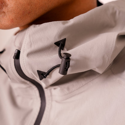 SS26 Waterproof Madge Jacket - Light Grey/Concrete/Silver