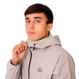 SS26 Waterproof Madge Jacket - Light Grey/Concrete/Silver