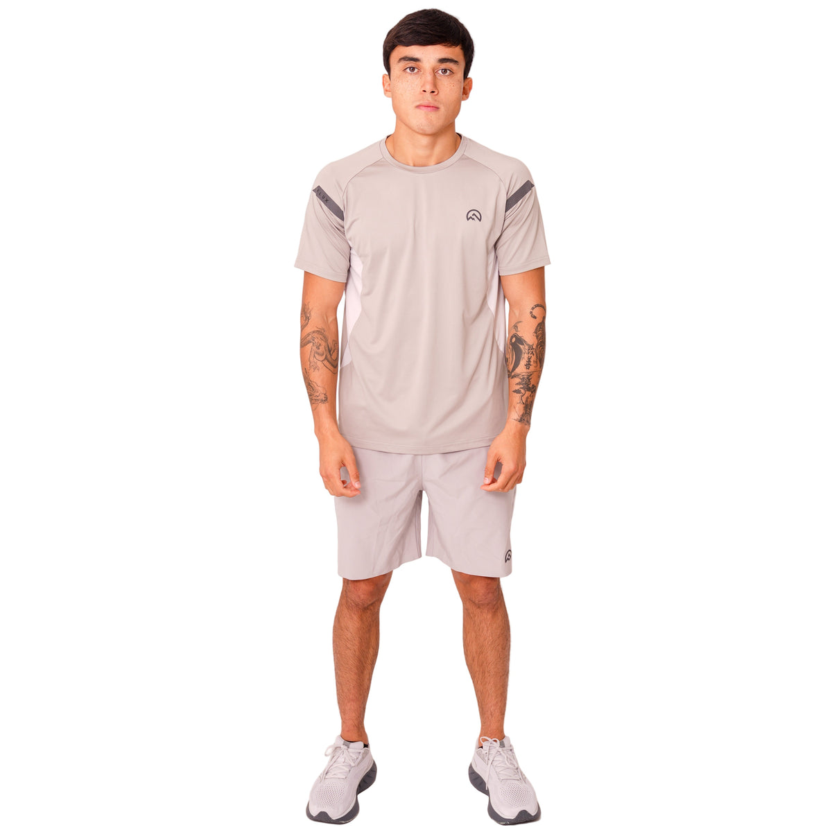 SS26 Madge T-Shirt - Light Grey/Concrete/Silver