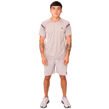SS26 Madge T-Shirt - Light Grey/Concrete/Silver