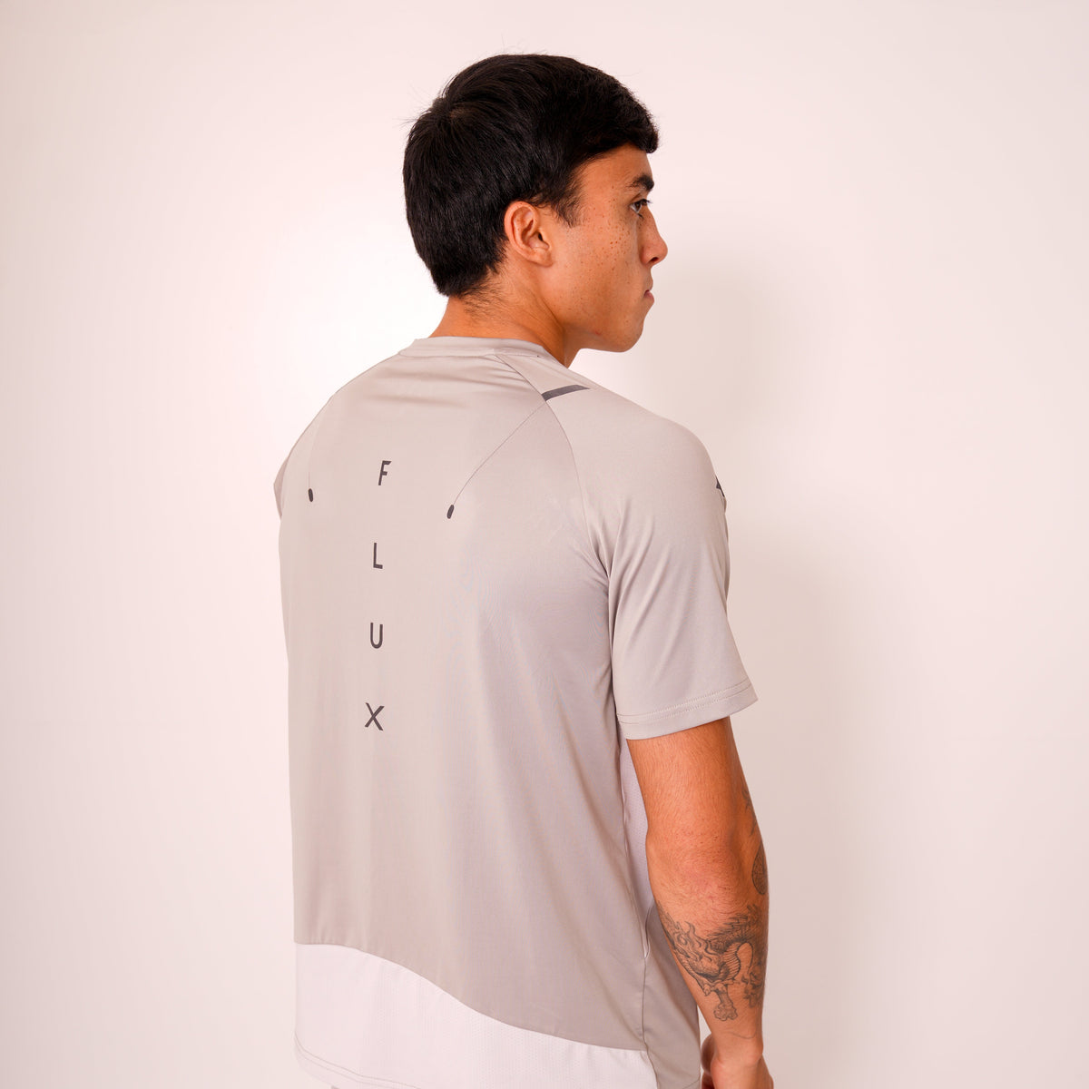 SS26 Madge T-Shirt - Light Grey/Concrete/Silver