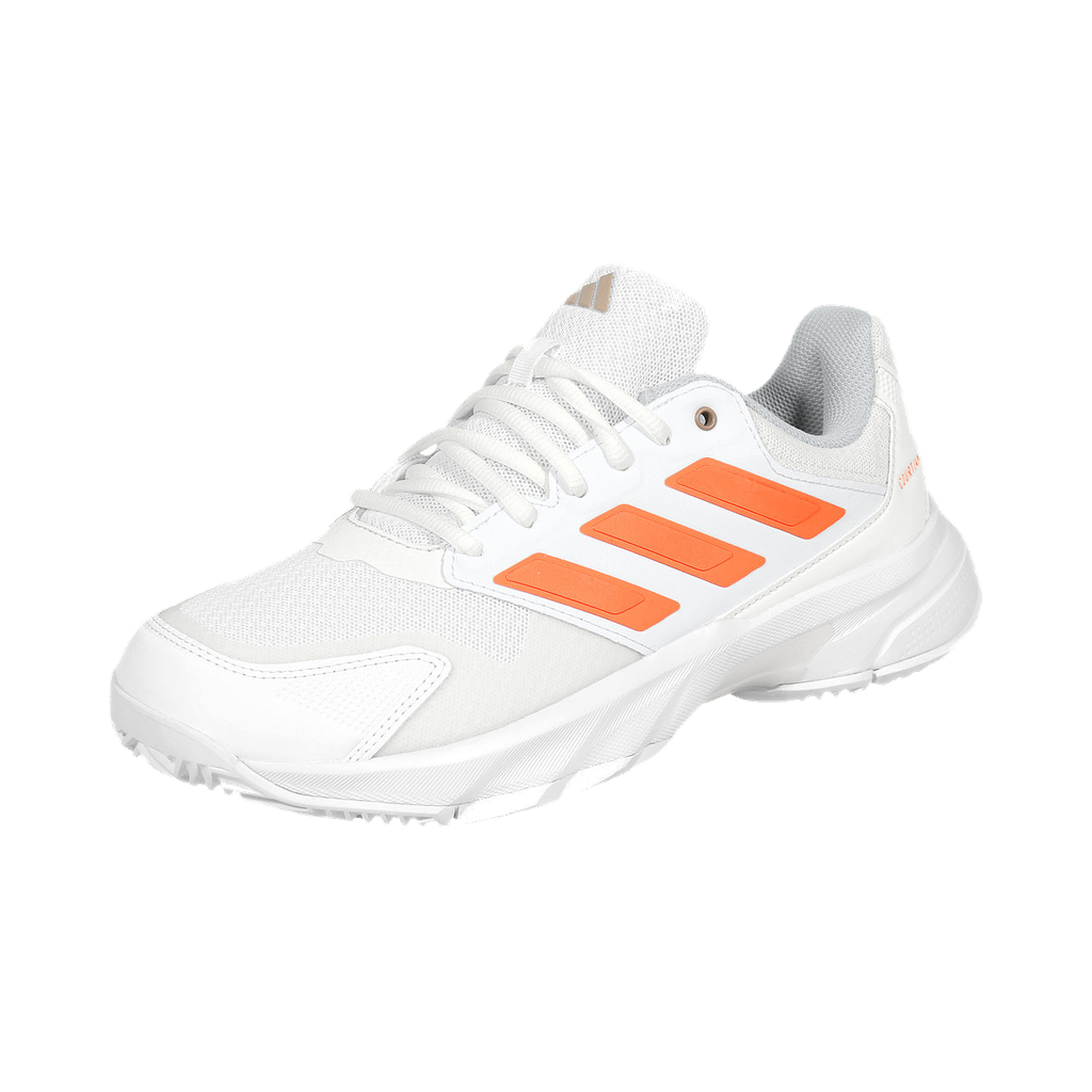Adidas CourtJam Control 3 Women's, White and Peach