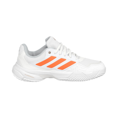 Adidas CourtJam Control 3 Women's, White and Peach
