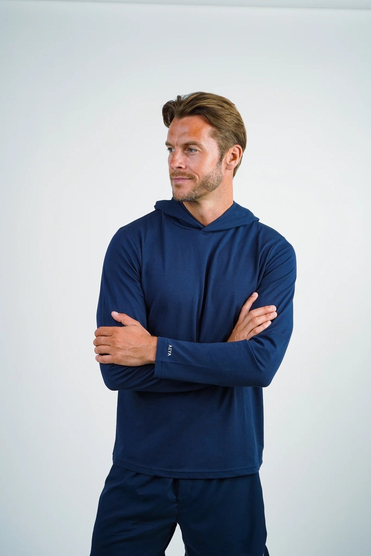 AEYA Men's Hoodie - AEYA Navy