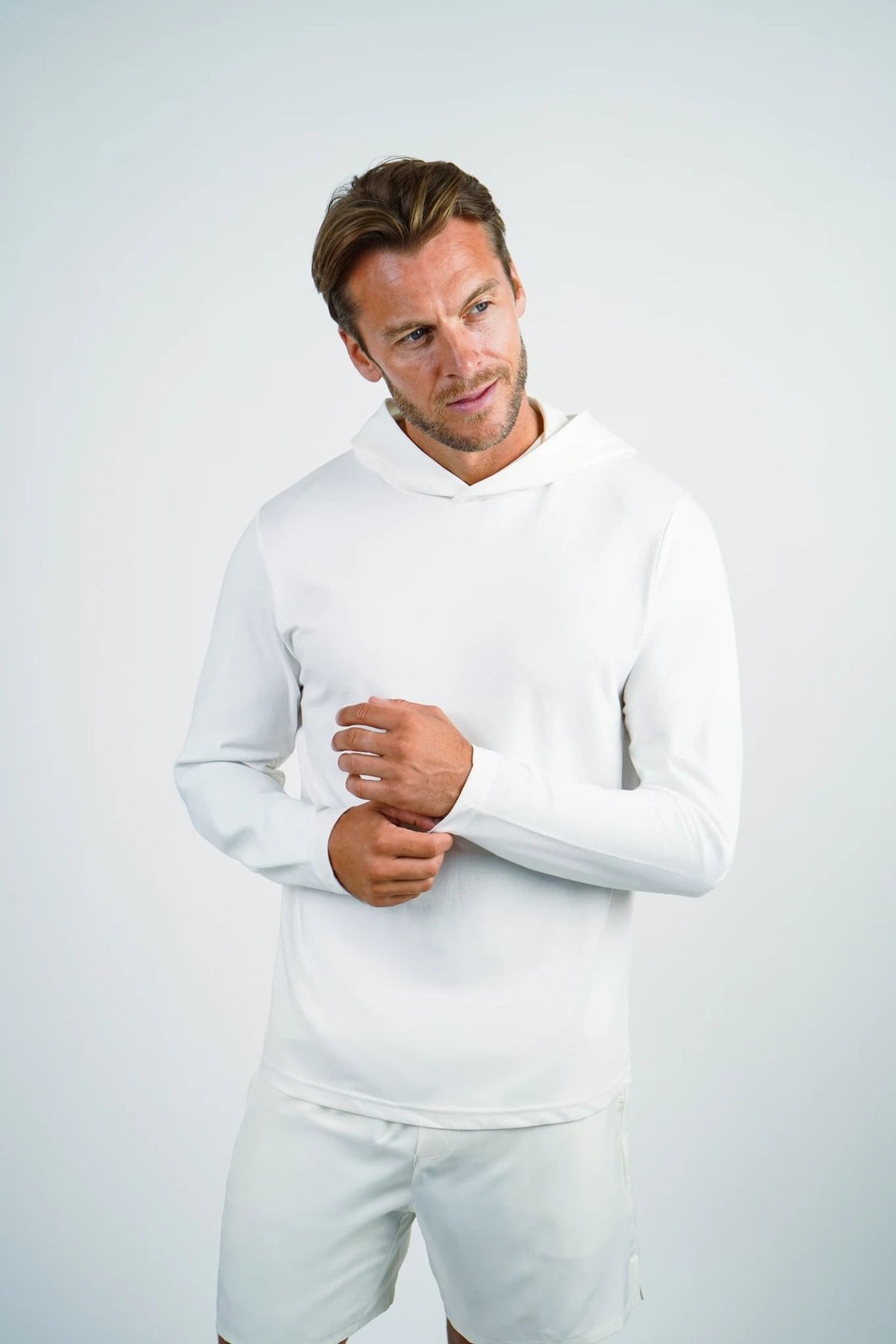 AEYA Men's Hoodie - Cloud Dancer