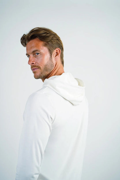 AEYA Men's Hoodie - Cloud Dancer