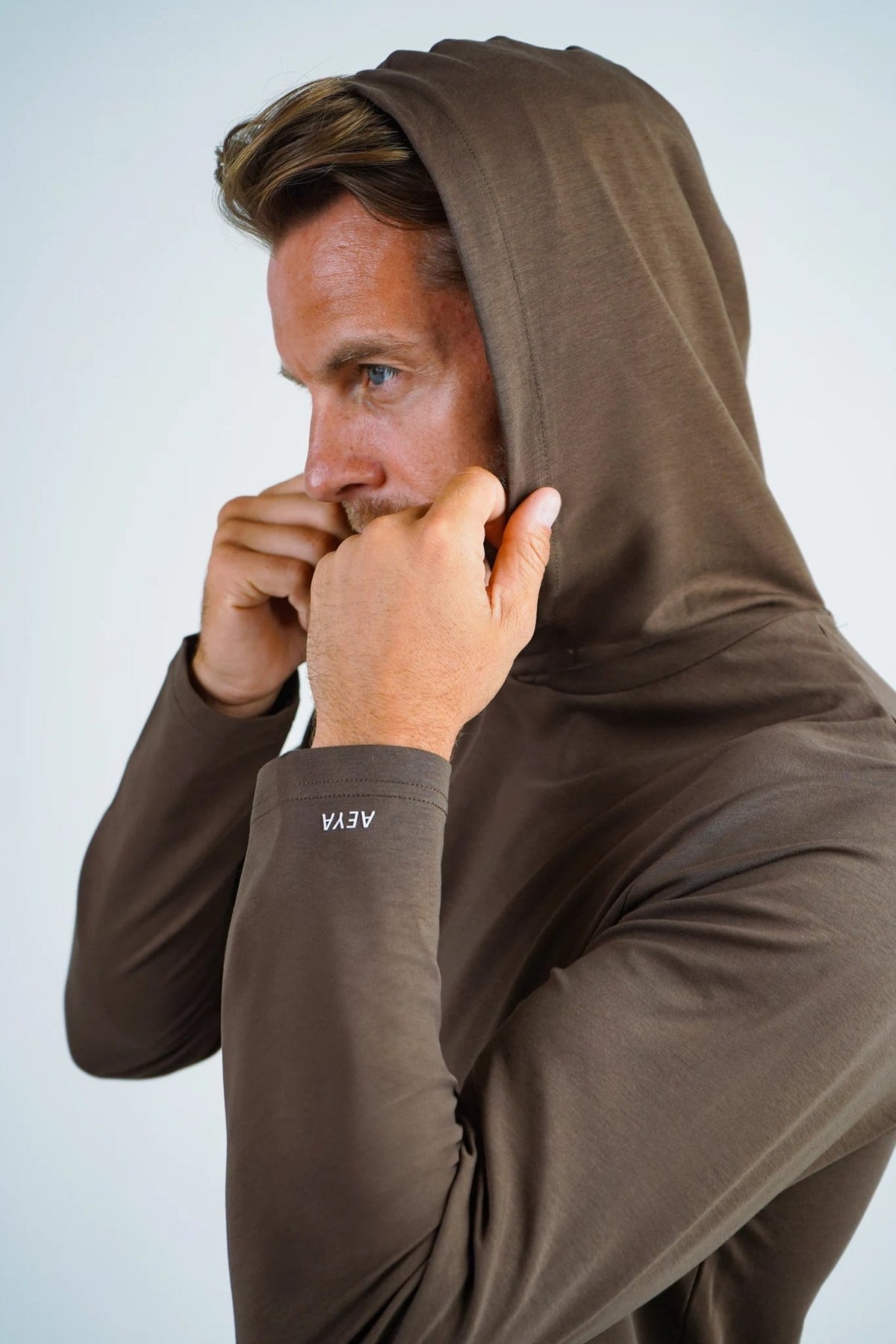 AEYA Men's Hoodie - Espresso