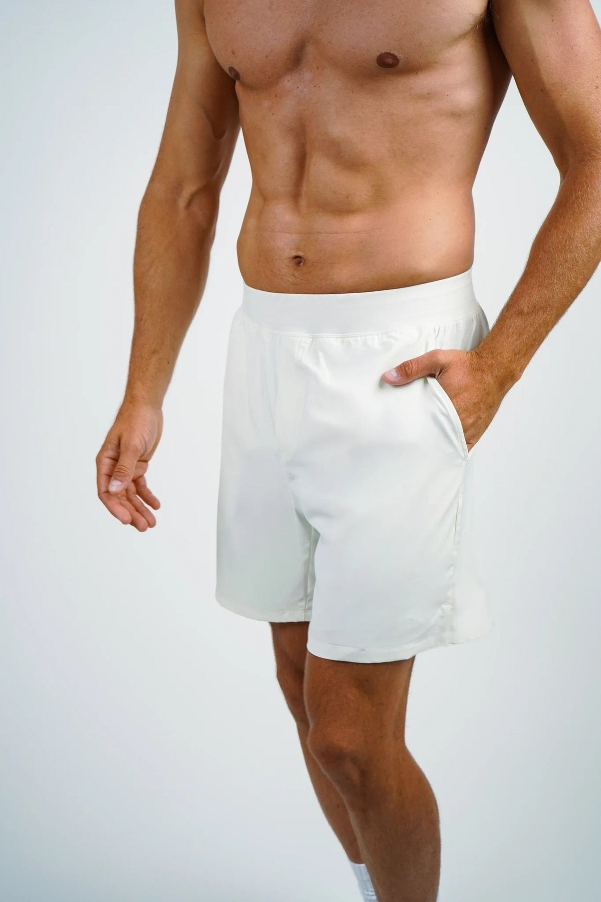 AEYA Men's Shorts - Cloud Dancer