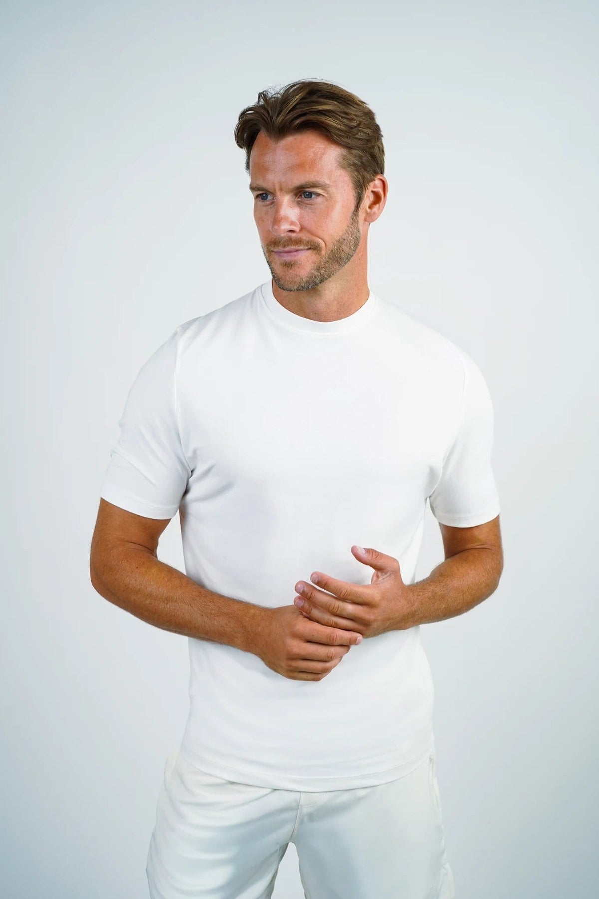 AEYA Men's T-Shirt - Cloud Dancer