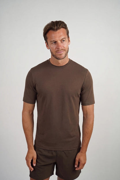 AEYA Men's T-Shirt - Espresso