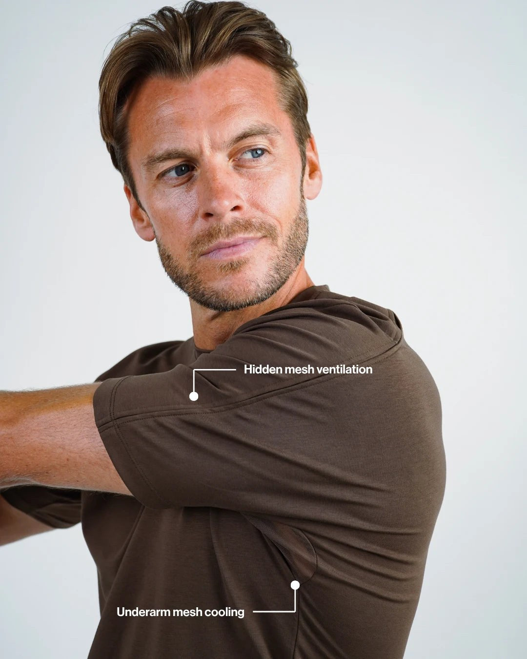 AEYA Men's T-Shirt - Espresso