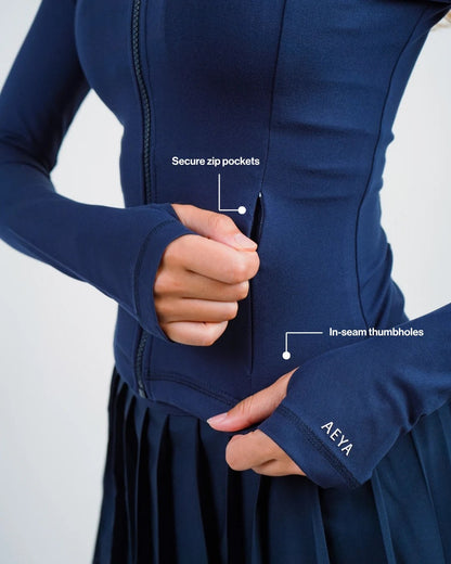 AEYA Women's Jacket - AEYA Navy