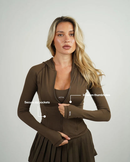 AEYA Women's Jacket - Espresso