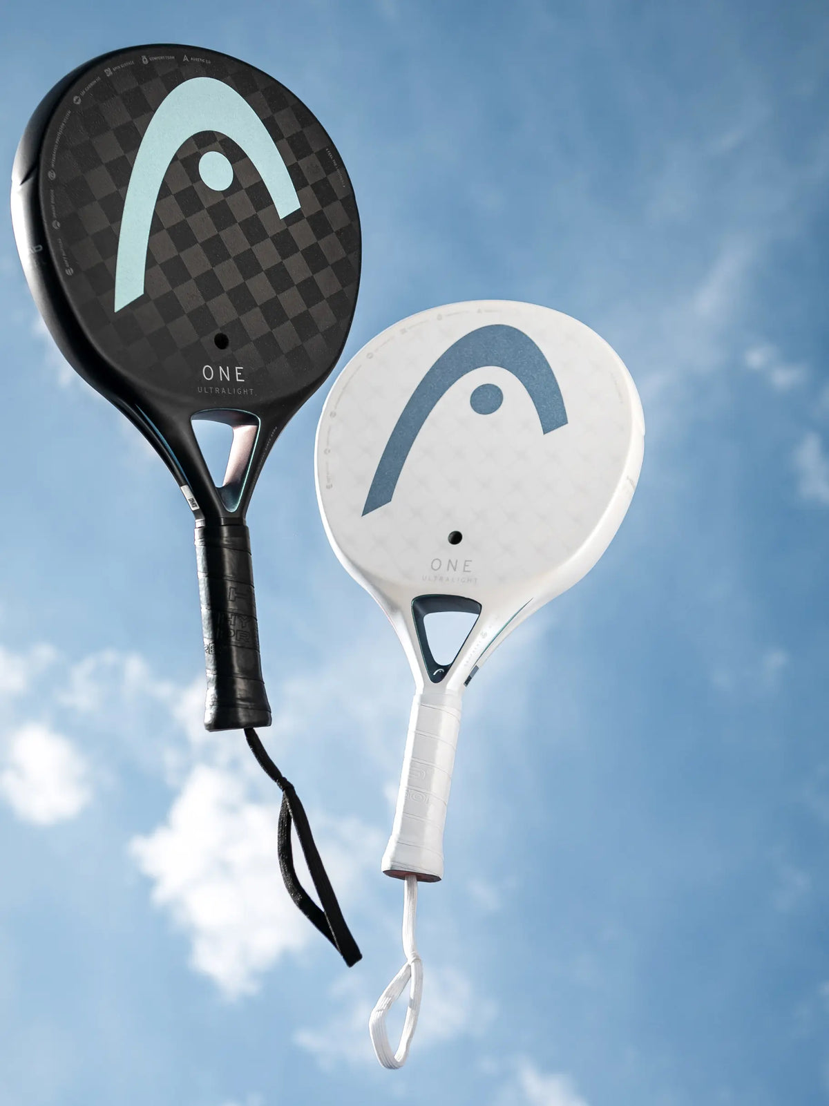 HEAD One Ultralight White Padel Racket, view 8