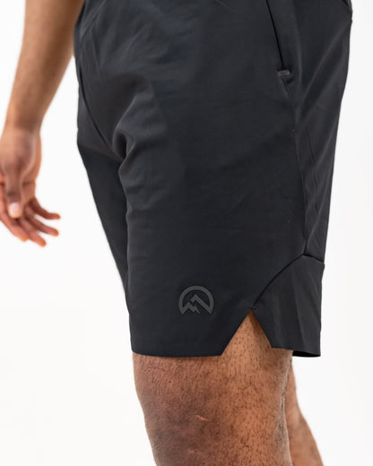 SS26 Gradient Shorts - Black/Graphite